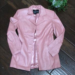 Vintage leather coat